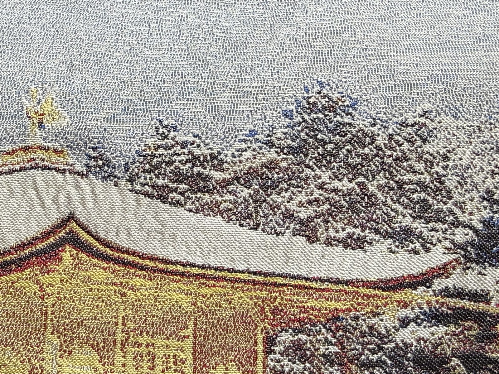写真織絵画(金閣寺)