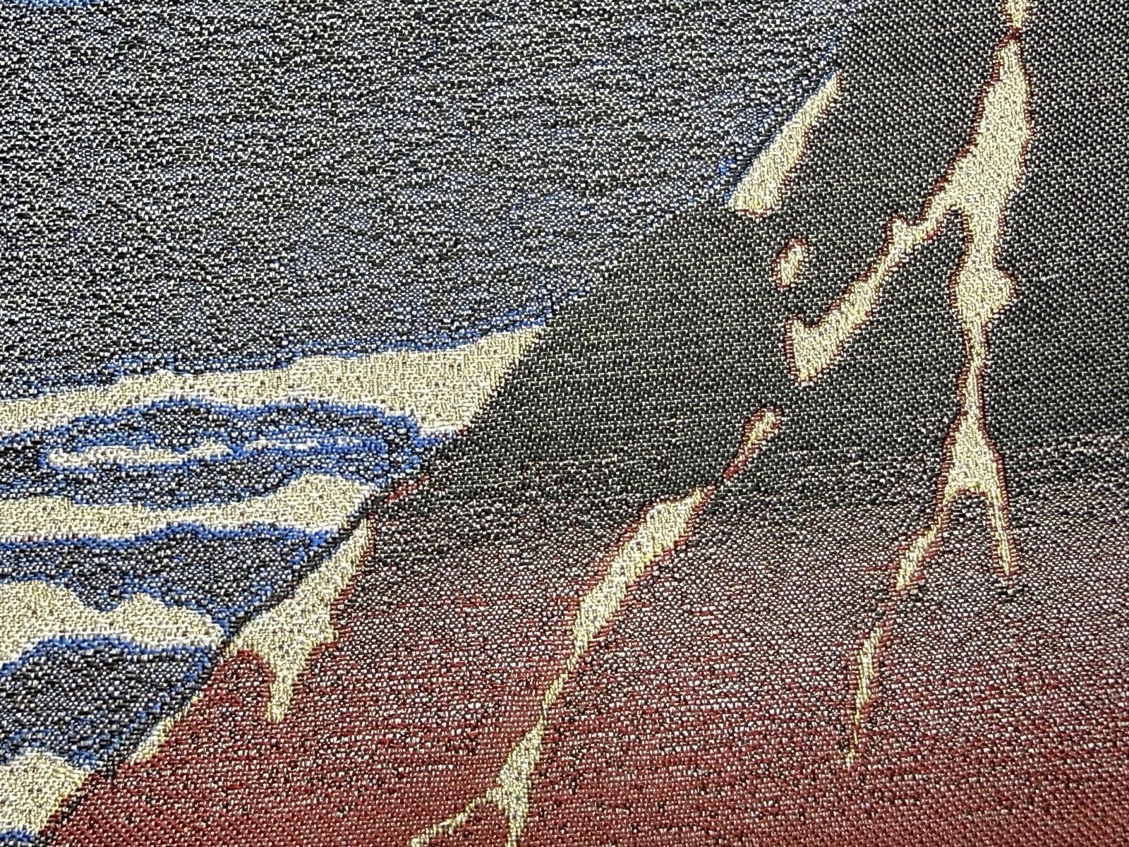 写真織絵画『冨嶽三十六景 凱風快晴（赤富士）